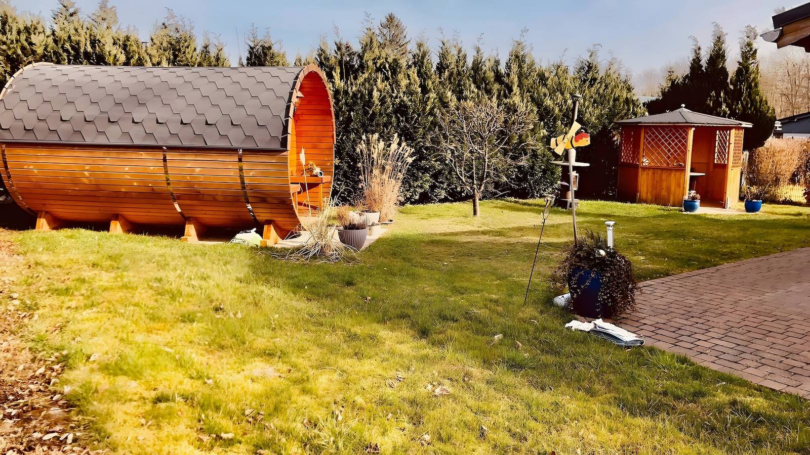 Ferienhaus 'Cajo' mit privater Terrasse und Wlan in Malchiner See, Dahmen