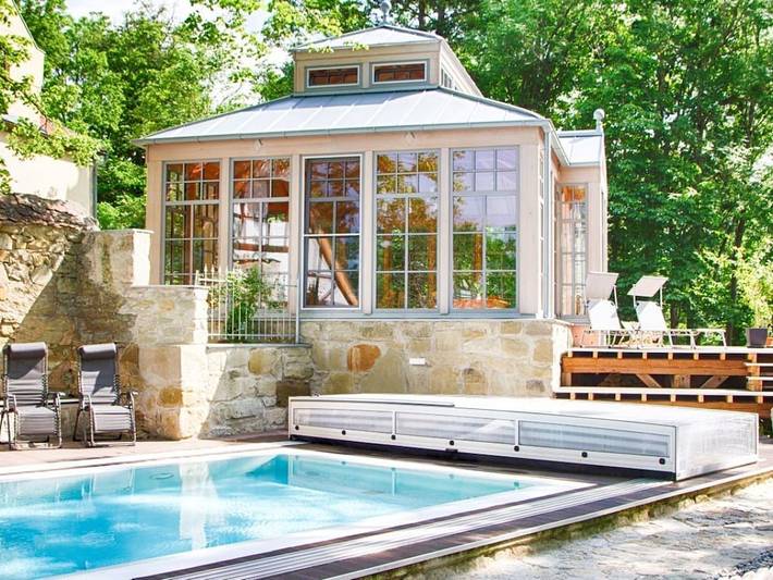 Ferienhaus für 2 Personen, mit Sauna und Garten sowie Pool im Steigerwald - 2