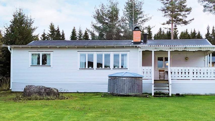Vakantiehuis voor 6 personen, met uitzicht in Noord-Zweden
