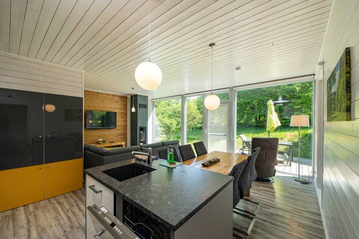 Ferienhaus für 5 Personen, mit Garten und Pool sowie Ausblick und Sauna, kinderfreundlich im Thüringer Wald - 4