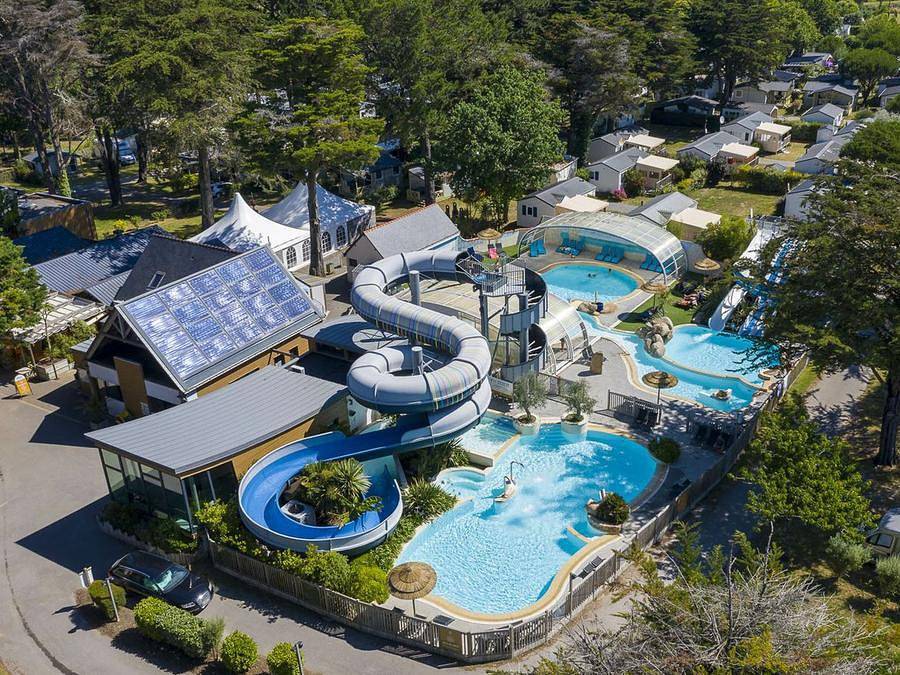 Camping Sandaya Le Moulin de l'Eclis - Mobilhome 6 personnes - Cottage 6p 3ch 2Sdb *** in Assérac, Région de Saint-Nazaire