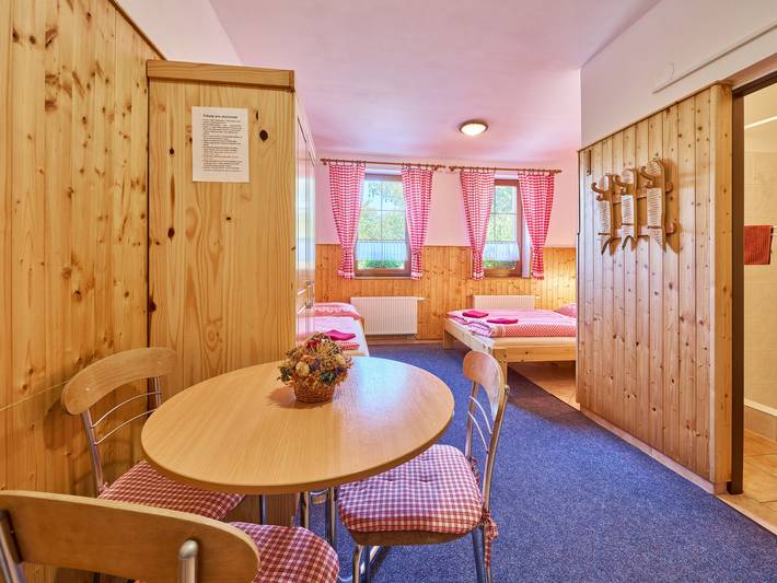 Apartament wakacyjny dla 3 osób, z Taras i Ogród w Jańskie Łaźnie