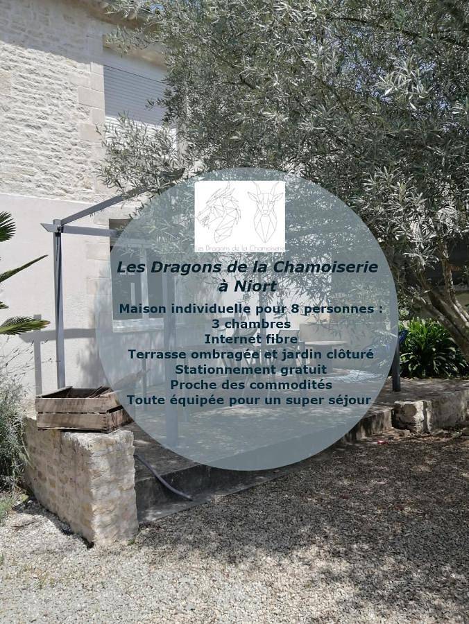 Maison de vacances pour 8 personnes, avec Terrasse et Jardin à Niort