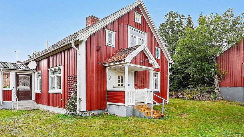 Feriehus for 8 personer, med hage i Småland