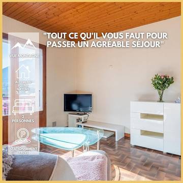 Gîte pour 2 personnes, avec vue et terrasse à Alex (Annecy)