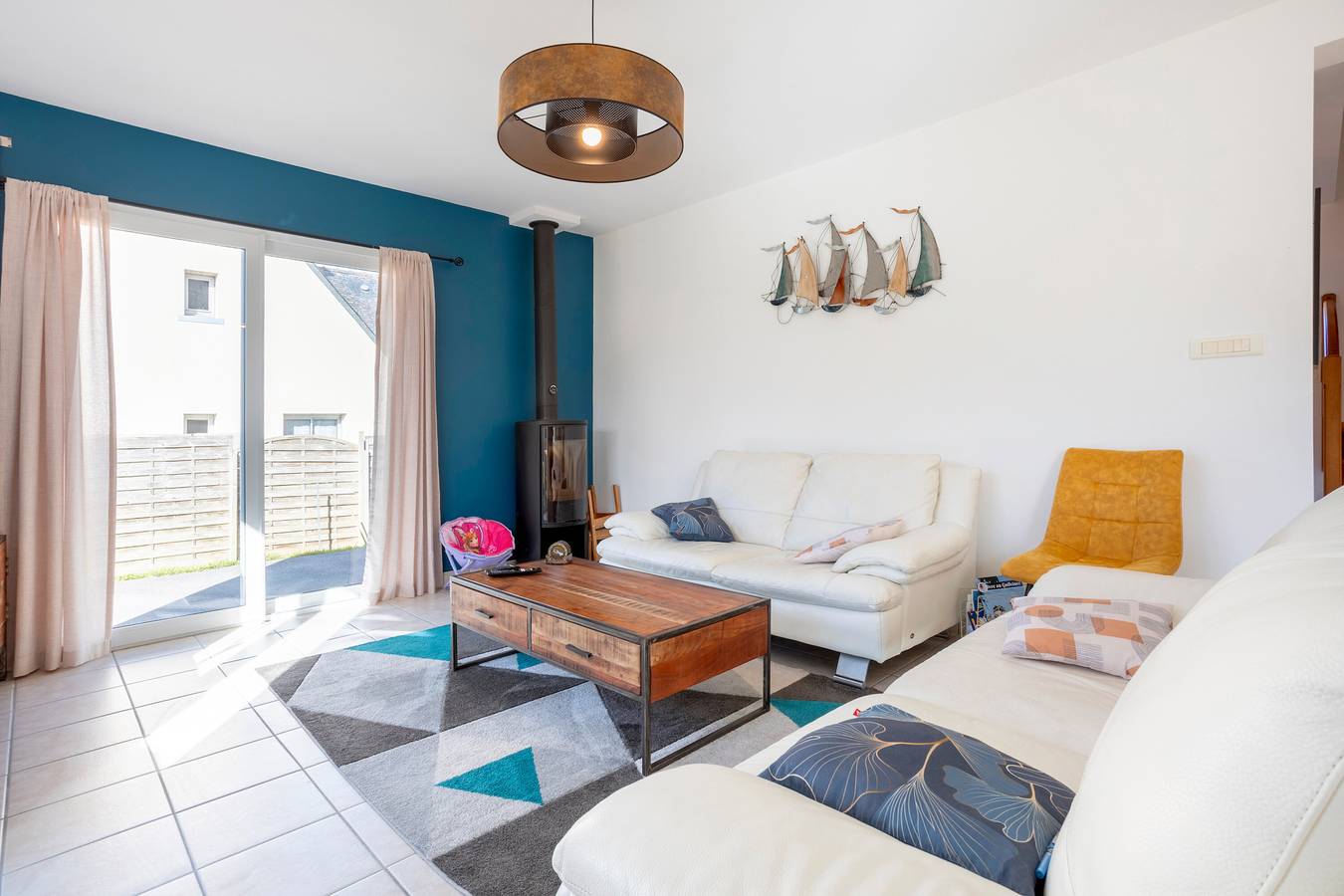 Ferienhaus 'An Enez Familh' mit privatem Garten und Wlan in Guilvinec, Côte de Cornouaille