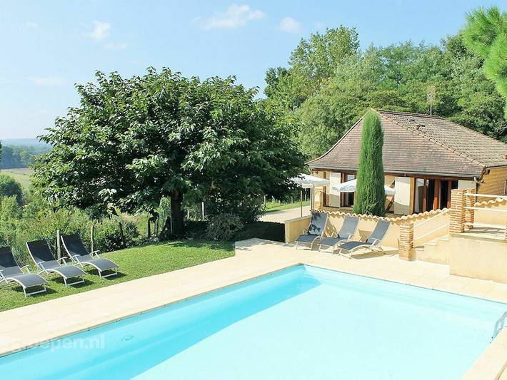 Maison de vacances pour 12 personnes, avec Balcon/Terrasse ainsi que Terrasse et Piscine