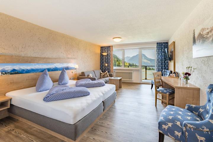 Ferienwohnung für 4 Personen, mit Sauna und Balkon sowie Pool in Oberjoch - 4
