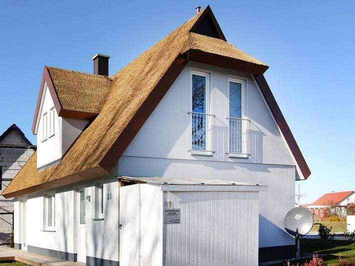 Ferienhaus für 5 Personen, mit Balkon und Terrasse sowie Garten und Sauna in Boiensdorf