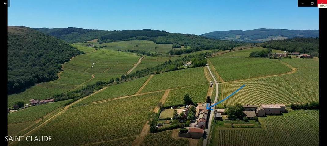 Location de vacances pour 4 personnes, avec jardin et vue à Prissé