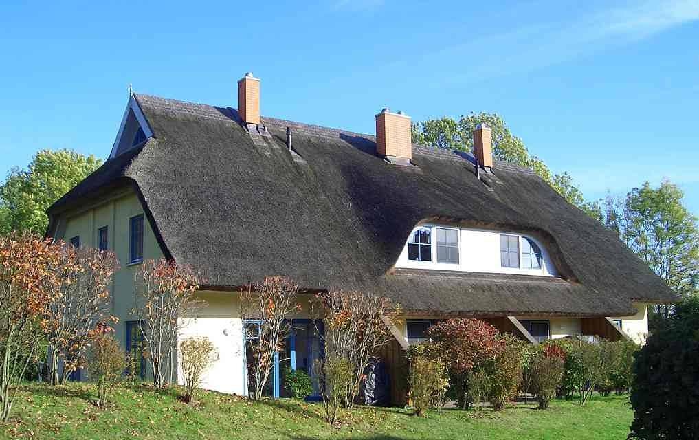 Ferienhaus Malve 3 – Reetdachurlaub mit Kamin, Wallbox und viel Platz für die ganze Familie in Puddemin, Poseritz