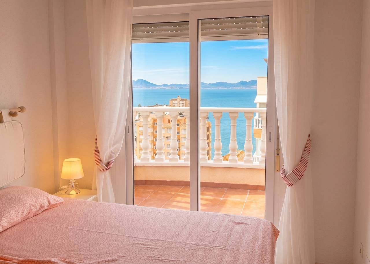 Geheel appartement, Duplex appartement met solarium in La Manga in Los Miradores del Puerto, San Javier