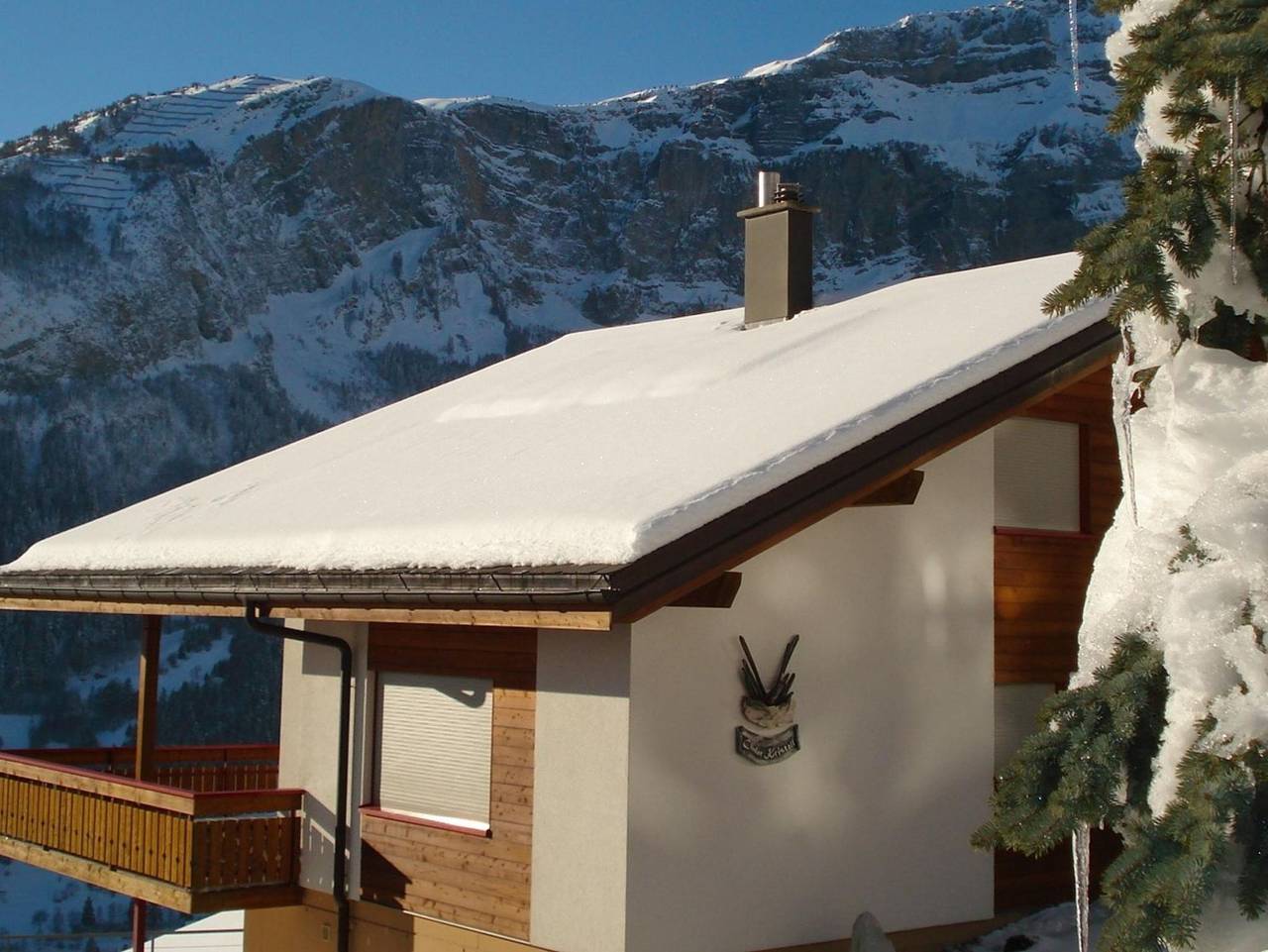 Ganze Ferienwohnung, Chalet Kristall # - 6-bed apartment, Dusche, Wc in Albinen, Leukerbad & Umgebung