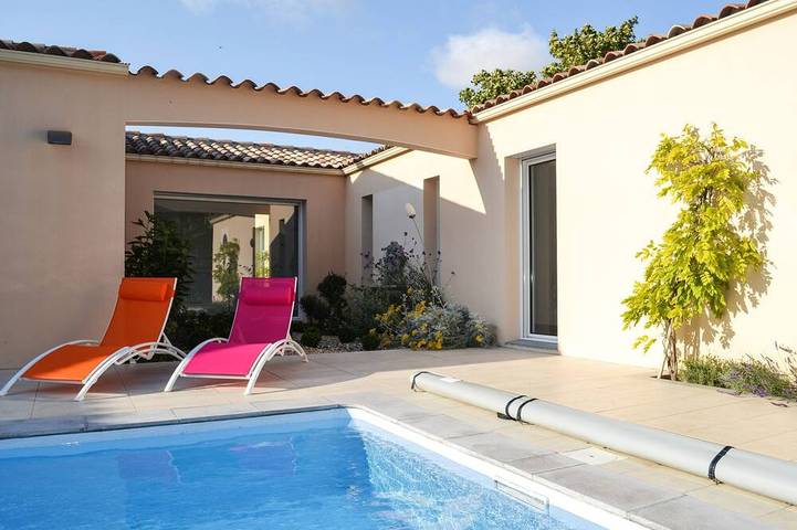 Location de vacances pour 6 personnes, avec Terrasse et Jardin à Saint-Rogatien