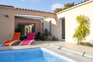 Cottage pour 6 personnes, avec jardin à Saint-Rogatien