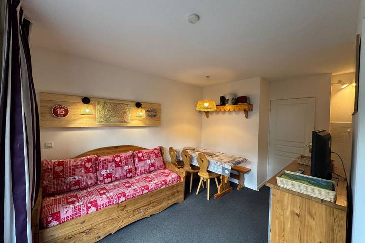 Ganze Wohnung, Risoul • T2 6 pers • Piscine et sauna • proche pistes in Station de Risoul, Risoul
