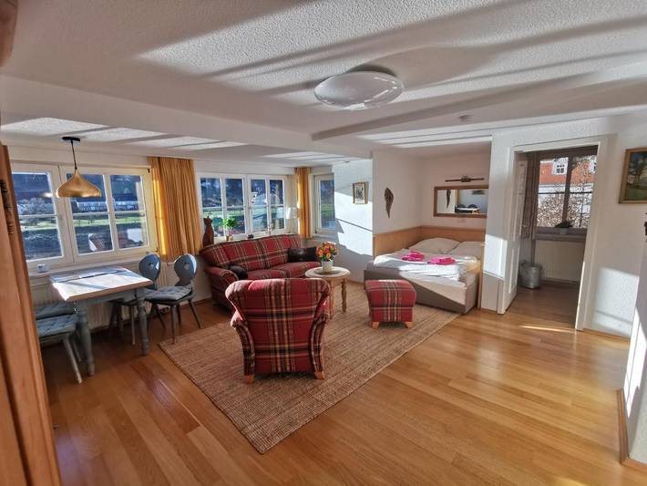 Ferienwohnung für 2 Personen, mit Terrasse und Garten sowie Ausblick in Bastei - 4