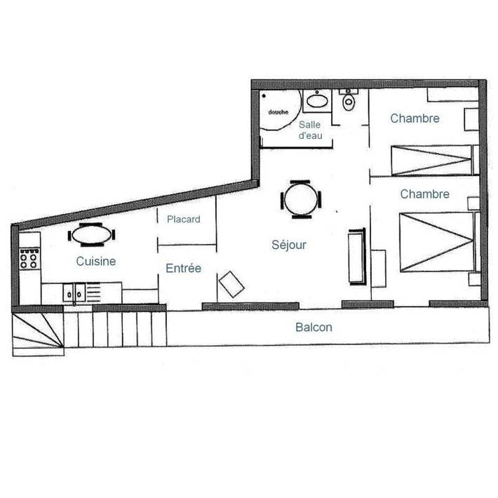 Gîte pour 4 personnes, avec terrasse à Bolquère - 4