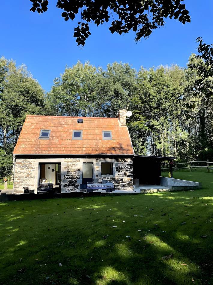 Gite Ranch avec terrasse privée, jardin privé et Wi-Fi à Tirepied, Normandie in Tirepied, Côte de la Déroute