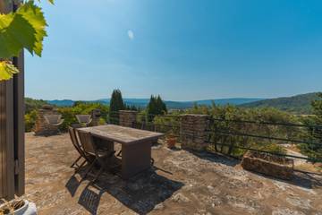 Location de vacances pour 6 personnes, avec jardin à Gordes