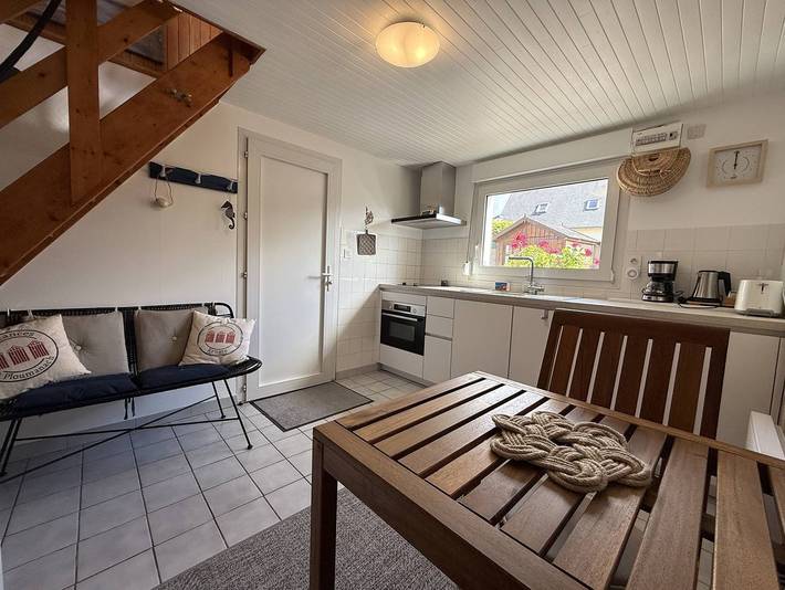 Maison de vacances pour 2 personnes, avec Jardin dans Plage Saint-Guirec
