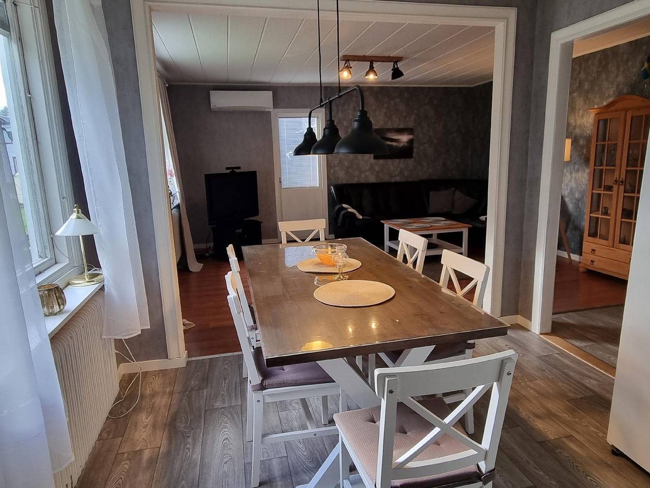 Villa Hugo mit Saunafass in Lappland (Schweden)