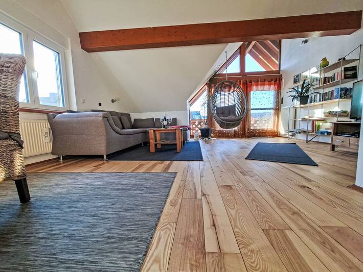 Ferienwohnung für 2 Personen, mit Balkon und Garten