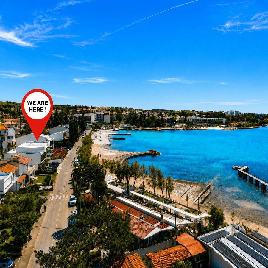 Maresole Beachfront Residence in Poreč, Materada