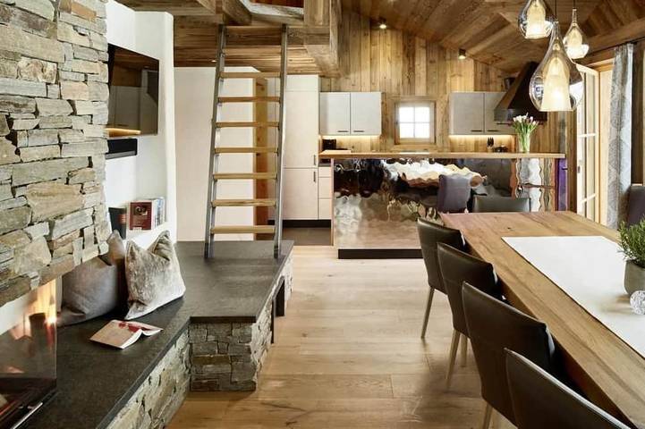 Chalet voor 10 personen, with sauna and balkon as well as tuin in Flachau