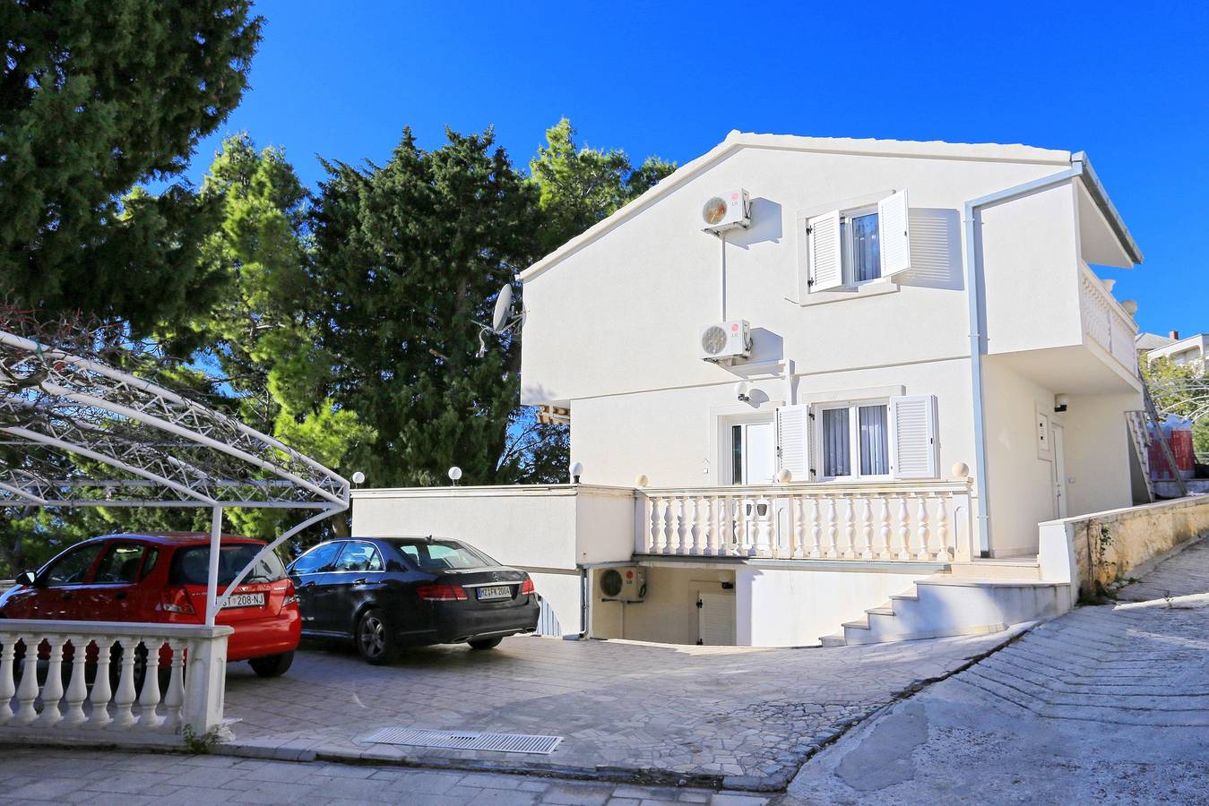 Ganze Wohnung, Studio Appartement mit Terrasse und Meerblick Marusici, Omis As-18497-a in Marusici, Omis-Riviera