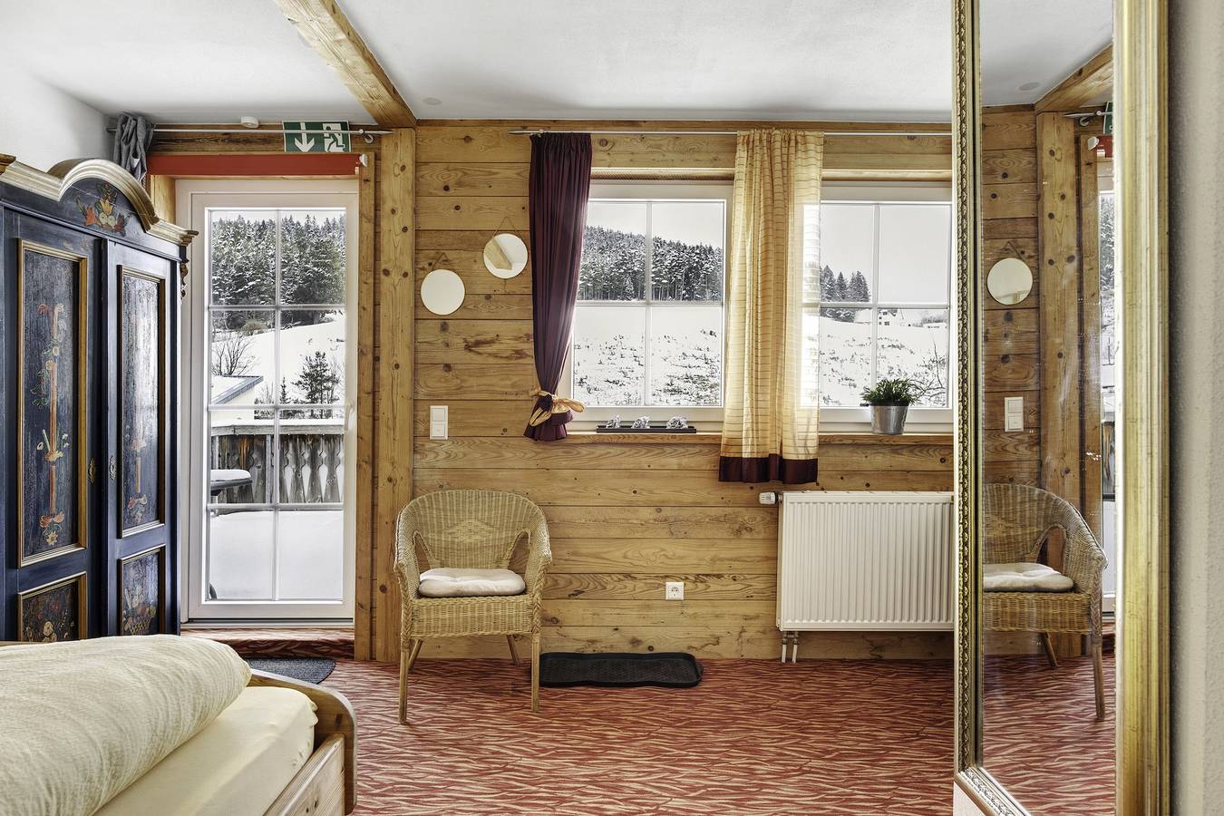 Room 'Doppelzimmer Mit Balkon 21' with Shared Garden, Balcony and Wi-Fi in Sankt Georgen im Schwarzwald, Central Black Forest