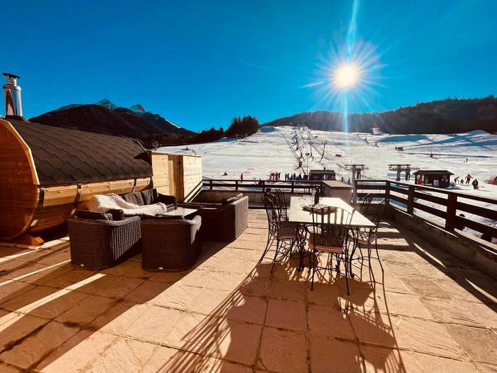 Apartamento de vacaciones para 4 personas, con sauna además de vistas y jardín - 1