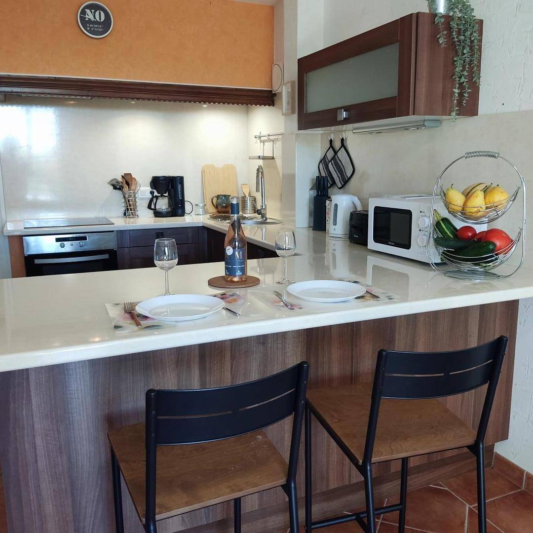 Gîte für 2 Personen mit Terrasse in Saint-Georges-d'Orques, Mittelmeerküste (Frankreich)