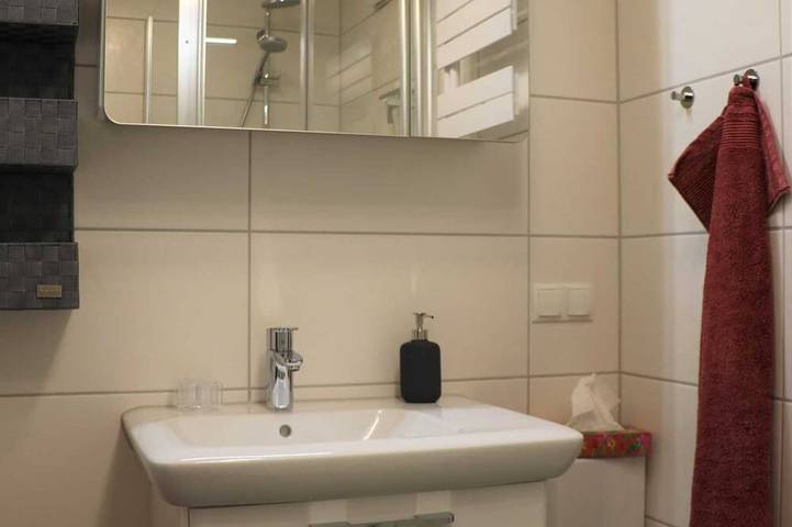 Ganze Wohnung, Ferienwohnung Bodden - Blick aufs Wasser - Ferienwohnungen Polchow - direkt am in Polchow, Glowe