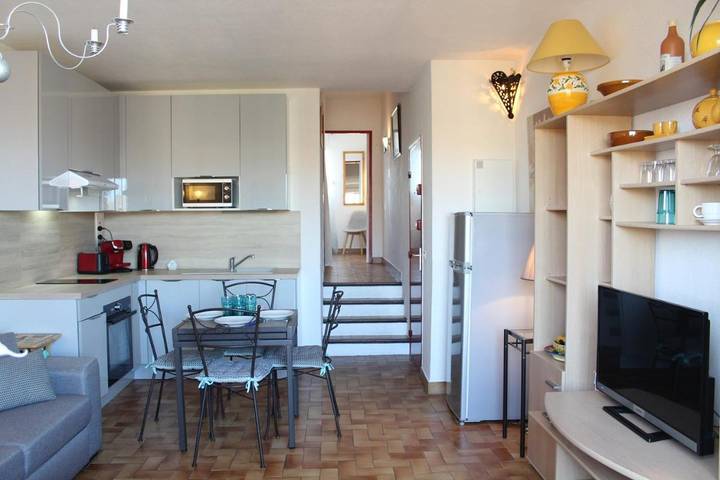 Appartement de vacances pour 3 personnes, avec balcon à Port-la-Nouvelle