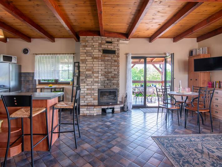 Ferienhaus für 6 Personen, mit Terrasse und Seeblick sowie Garten und Ausblick, mit Haustier in Polen - 3