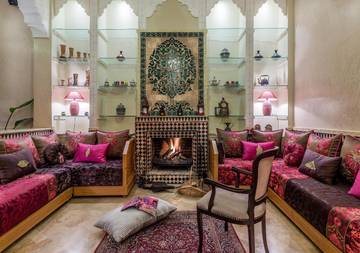 Maison d’hôte pour 2 personnes, avec jardin ainsi que vue et sauna à Marrakech