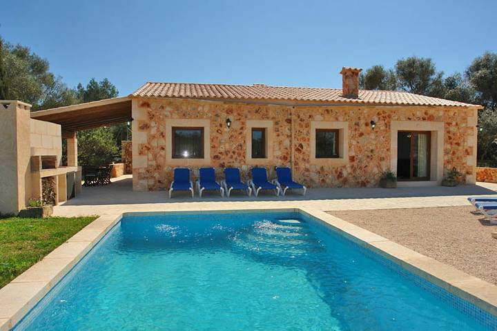 Finca für 6 Personen, mit Pool und Garten sowie Terrasse in Porreres - 4