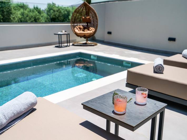 Location de vacances pour 4 personnes, avec Balcon et Terrasse ainsi que Jardin et Piscine à Plakias - 2