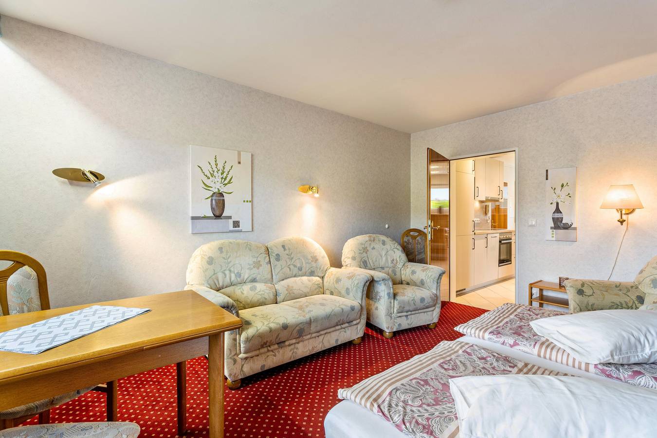 Ganze Wohnung, Ferienwohnung 'Appartment 3' mit Bergblick, Balkon und Wi-Fi in Willingen, die Mittelgebirge