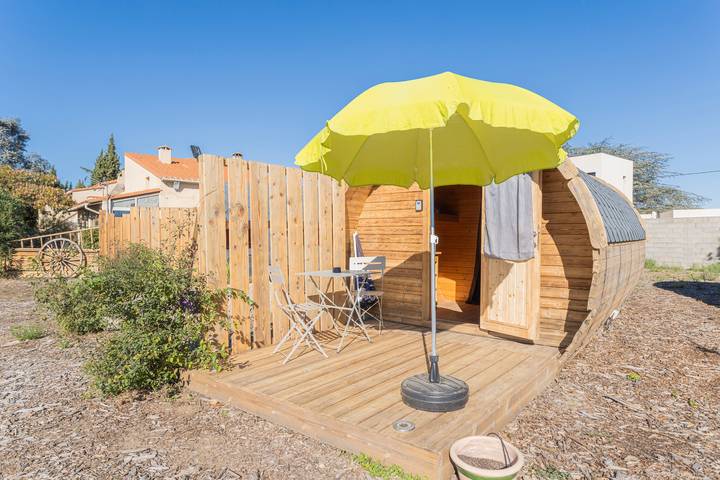 Appartement de vacances pour 2 personnes, avec jardin