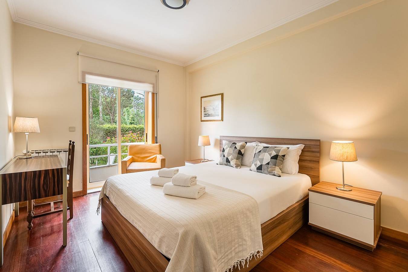Ganze Wohnung, Ferienwohnung für 6 Personen mit Pool in Fão, Parque Natural do Litoral Norte