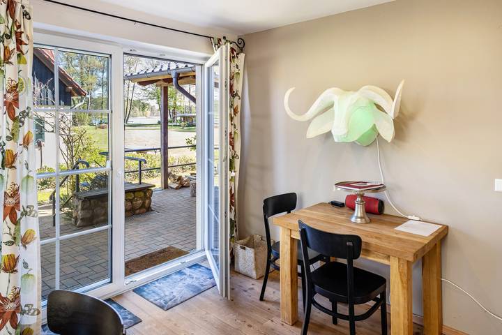 Ferienhaus für 4 Personen, mit Garten und Sauna sowie Seeblick in Fürstenberg/Havel - 4