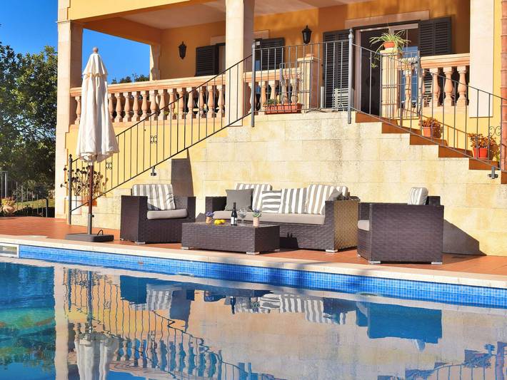 Mallorquinische Finca in Cas Concos mit privatem Pool und Klimaanlage in Cas Concos, Felanitx