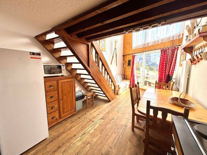 Appartement de vacances pour 8 personnes, avec balcon dans Les Menuires