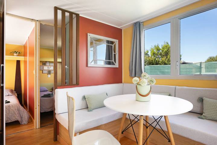 Casa rodante para 2 personas, con jardín, Se admiten mascotas en Costa de la Luz - 4