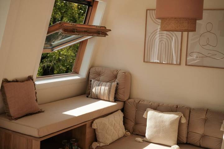 B&B für 3 Personen, mit Ausblick in Amsterdam