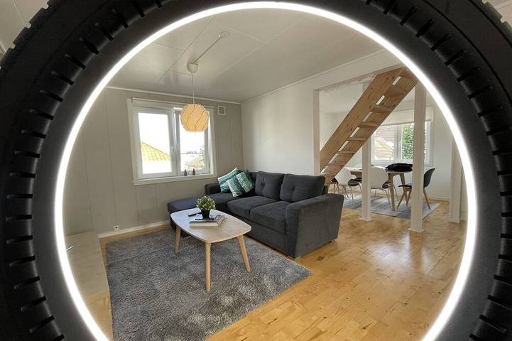 Appartement entier, Stavanger BnB 10 Nicolas « Parking et terrasse généreuse » in Storhaug, Stavanger