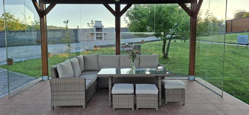 Casa rural para 4 personas, con Terraza además de Jardín y Vistas en Abegondo - 2