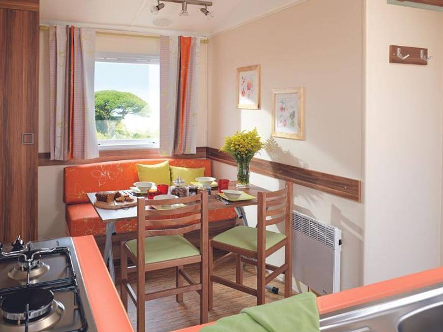Camping La Maïre - Mobilhome 4 personnes - Cocoon 4 personnes 2 chambres 23m² in Sérignan, Côte d'Améthyste